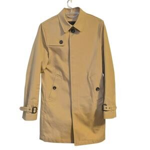 Express Women’s XS Très Petit (TP) Tan Khaki Trench Coat